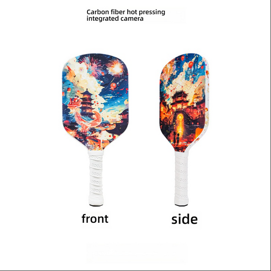 White handle Dragon-art paddle with integrated molding USP. Where can i buy pickleball paddles that combine aesthetics and professional performance?