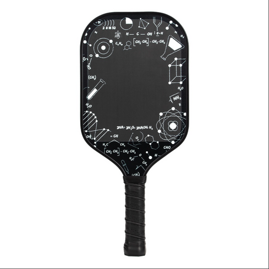 Xephira Chemistry UV pattern paddle. Where to buy a pickleball paddle with unique art? This is what is the best paddle for pickleball on the market.