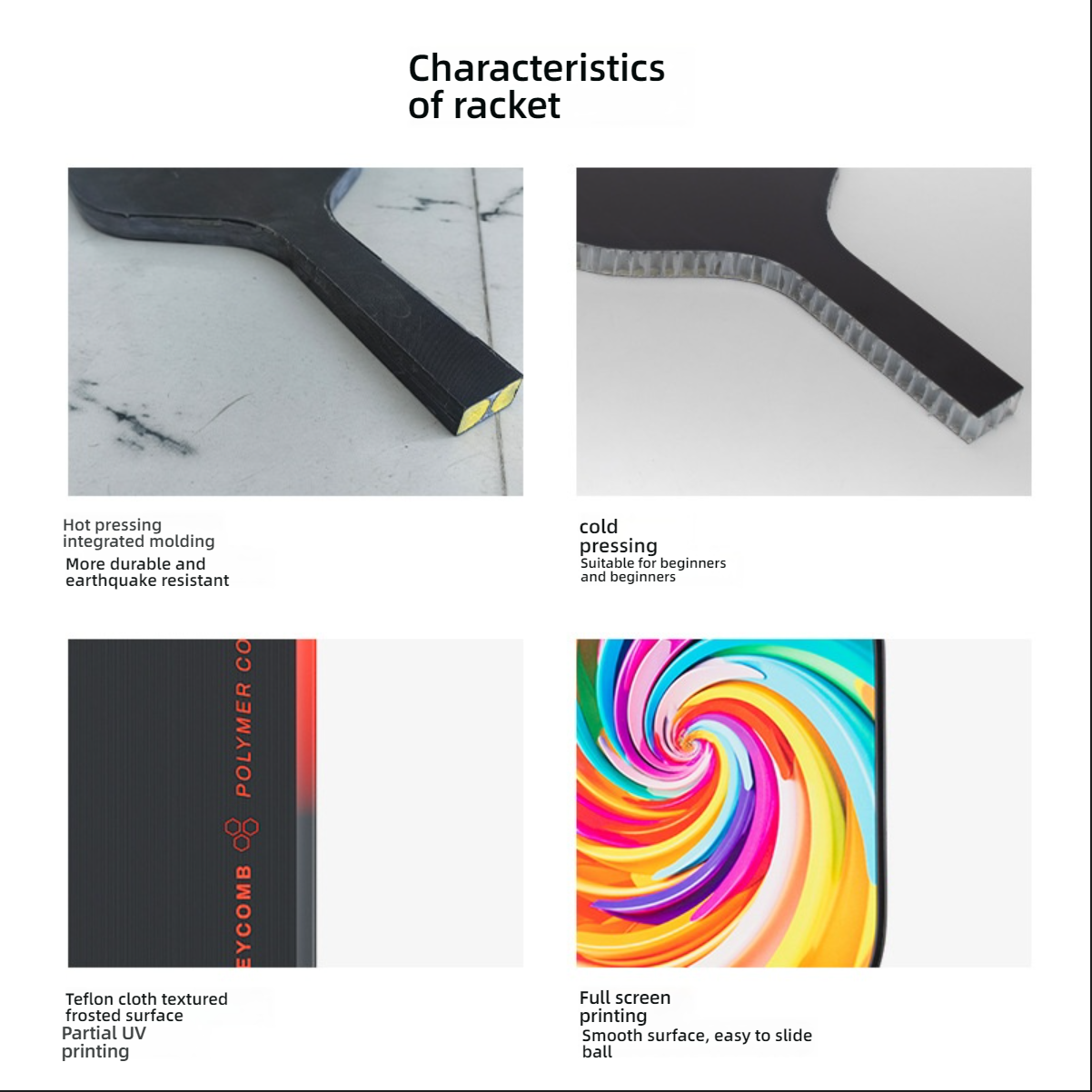 Comparison of hot and cold pressing processes showing durability differences, guiding users on which pickleball paddle to buy.