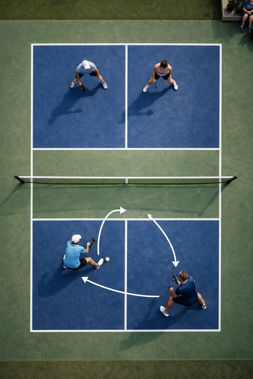 Pickleball Stacking Strategy: How to Dominate Doubles