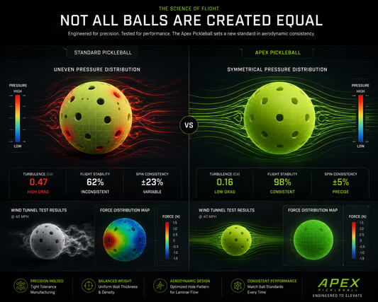 40 Holes, One Goal: The Aerodynamics of the Perfect Pickleball