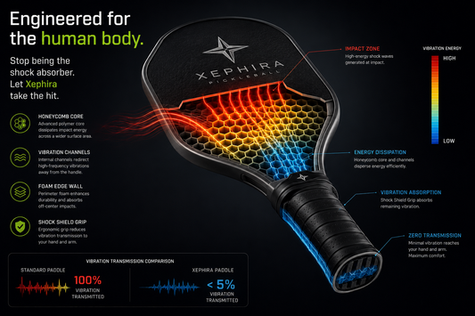 The Anatomy of an Injury: How Paddle Vibration Frequency Causes Pickleball Elbow
