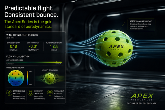 0.001 Inches of Difference: The Aerodynamics of the Perfect Pickleball