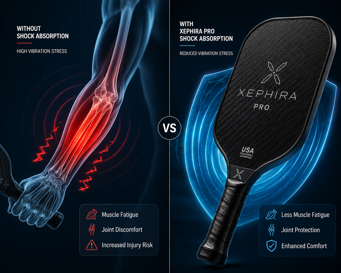 Say Goodbye to Tennis Elbow: How Ergonomic Paddle Design Saves Your Season