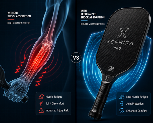 Say Goodbye to Tennis Elbow: How Ergonomic Paddle Design Saves Your Season