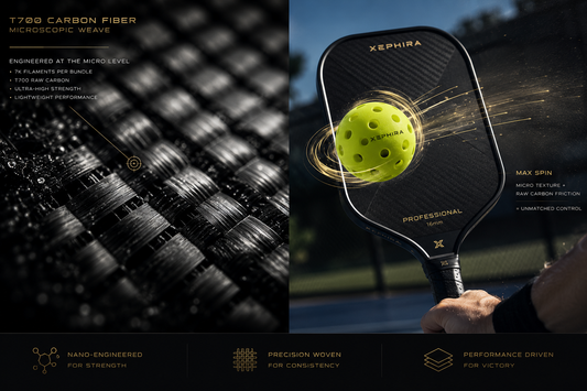 T700 Raw Carbon Fiber vs. Fiberglass: Which Xephira Paddle Will Dominate Your Next Tournament?
