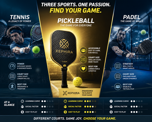 Pickleball vs. Padel vs. Tennis: Why 2024 is the Year of the Paddle