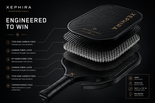 The Science of Spin: Why Toray T700 Carbon Fiber and Thermoforming are Non-Negotiable for Elite Play
