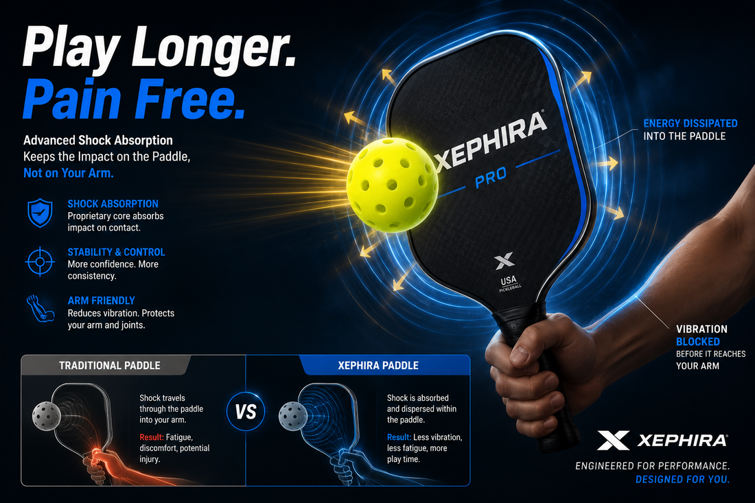 Say Goodbye to Pickleball Elbow: How Paddle Tech Can Save Your Joints