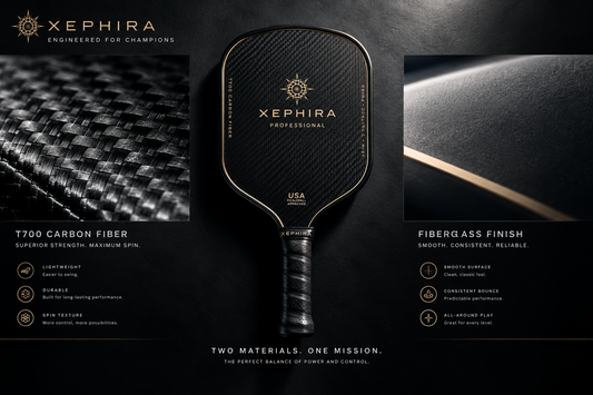 Carbon Fiber vs. Fiberglass: Choosing the Right Pickleball Paddle for Your Playstyle