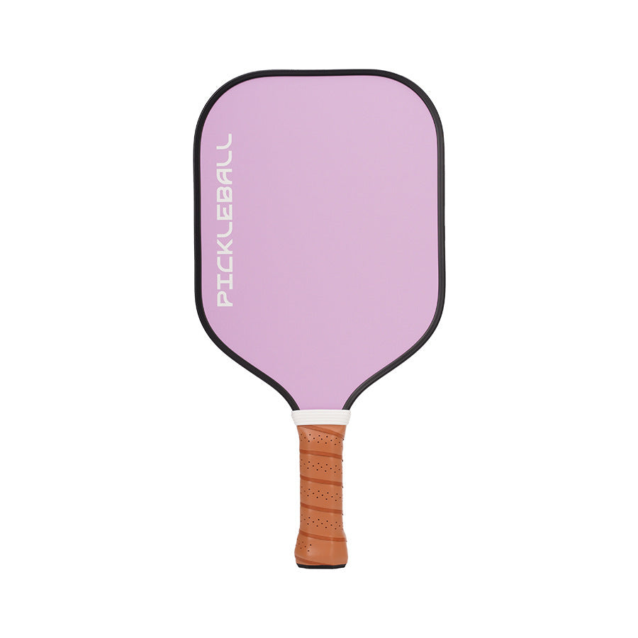 Xephira 16mm defensive paddle with a clean solid lilac (or pale purple) face and a black edge guard. An elegant option for players asking where to buy a pickleball paddle.
