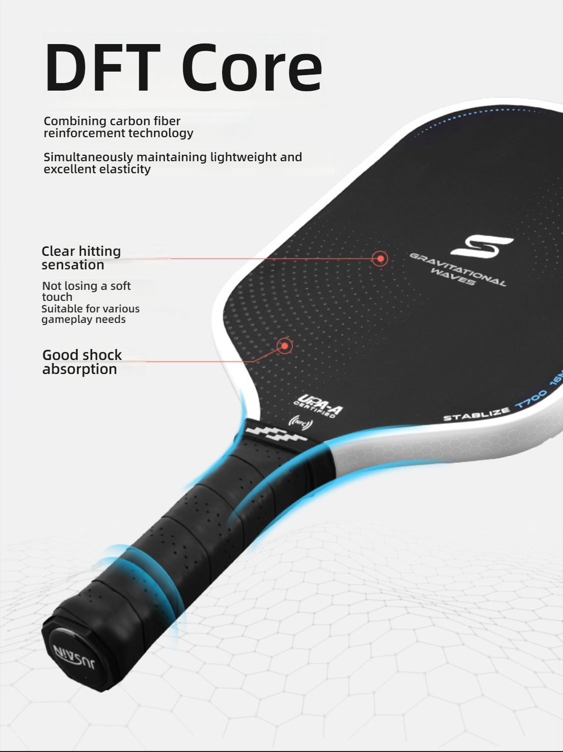 DFT core shock absorption details teaching how do i choose a pickleball paddle for beginners.