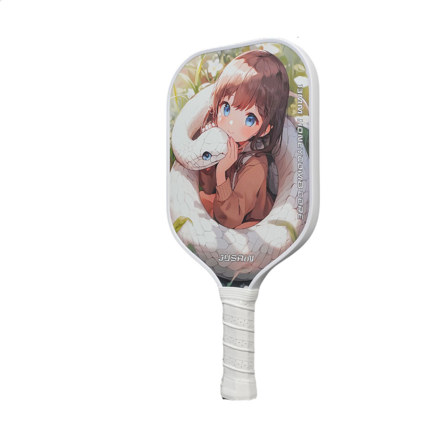 What makes a pickleball paddle good is its unique USP: Anime art style. Learn how to choose a pickleball paddle for beginners based on this fiberglass design.