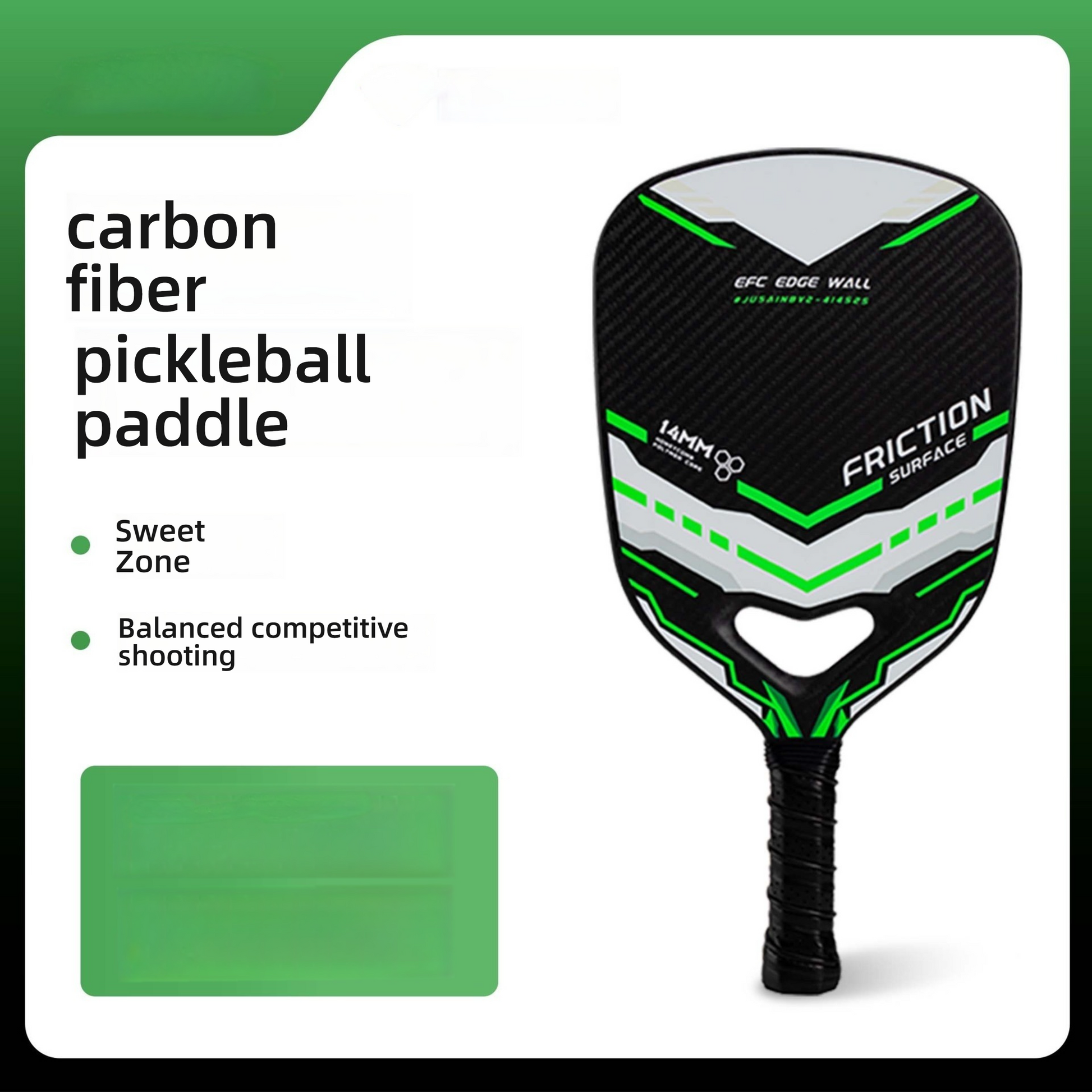 Xephira carbon fiber pickleball paddle with balanced competitive shooting and a large sweet zone. Perfect for those asking how do i choose a pickleball paddle for beginners and looking for high performance.