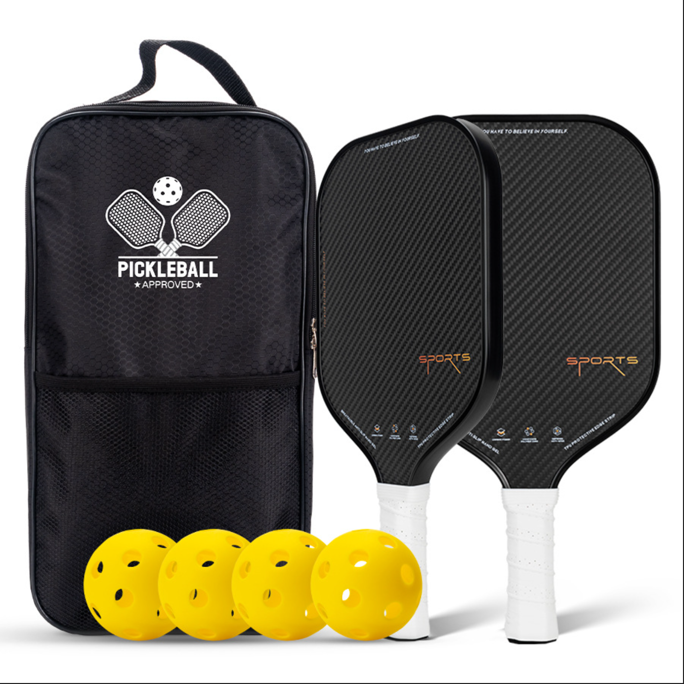 Which pickleball paddle to buy? Xephira 3K Carbon Fiber professional paddle for extreme precision.