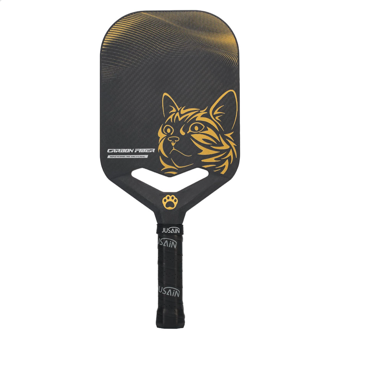 Cute cartoon cat pattern, what are good pickleball paddles for family and kids.