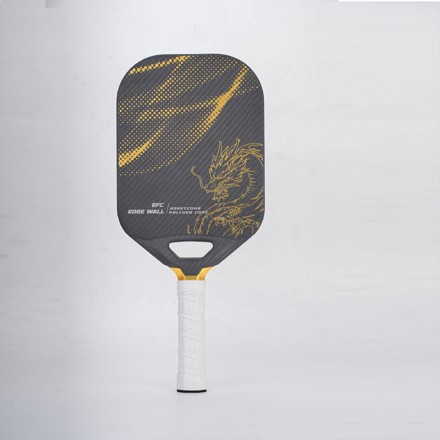 Black & gold dragon design, what material is best for pickleball paddles for pros.