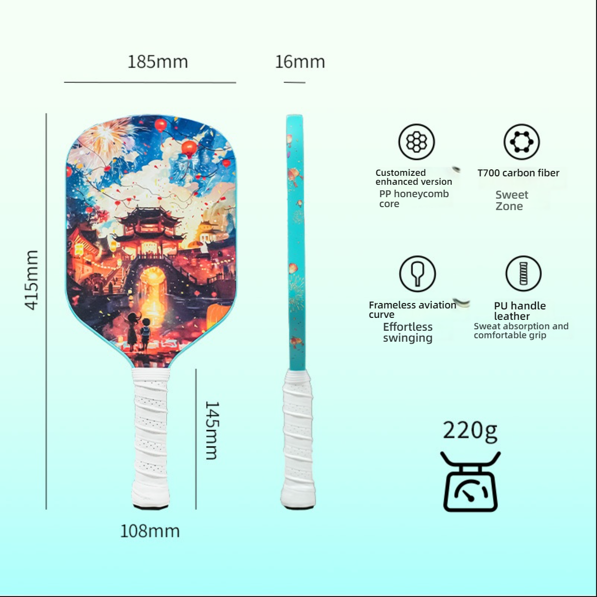 Core features including T700 carbon, sweet zone, and PU grip. Explaining what makes a pickleball paddle good and what are good pickleball paddles for pros.