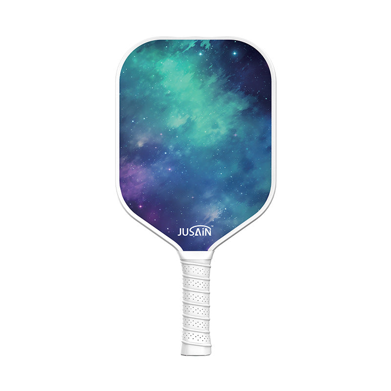 This galaxy design answers what material is best for pickleball paddles. It's a top contender for what is the best pickleball paddle.