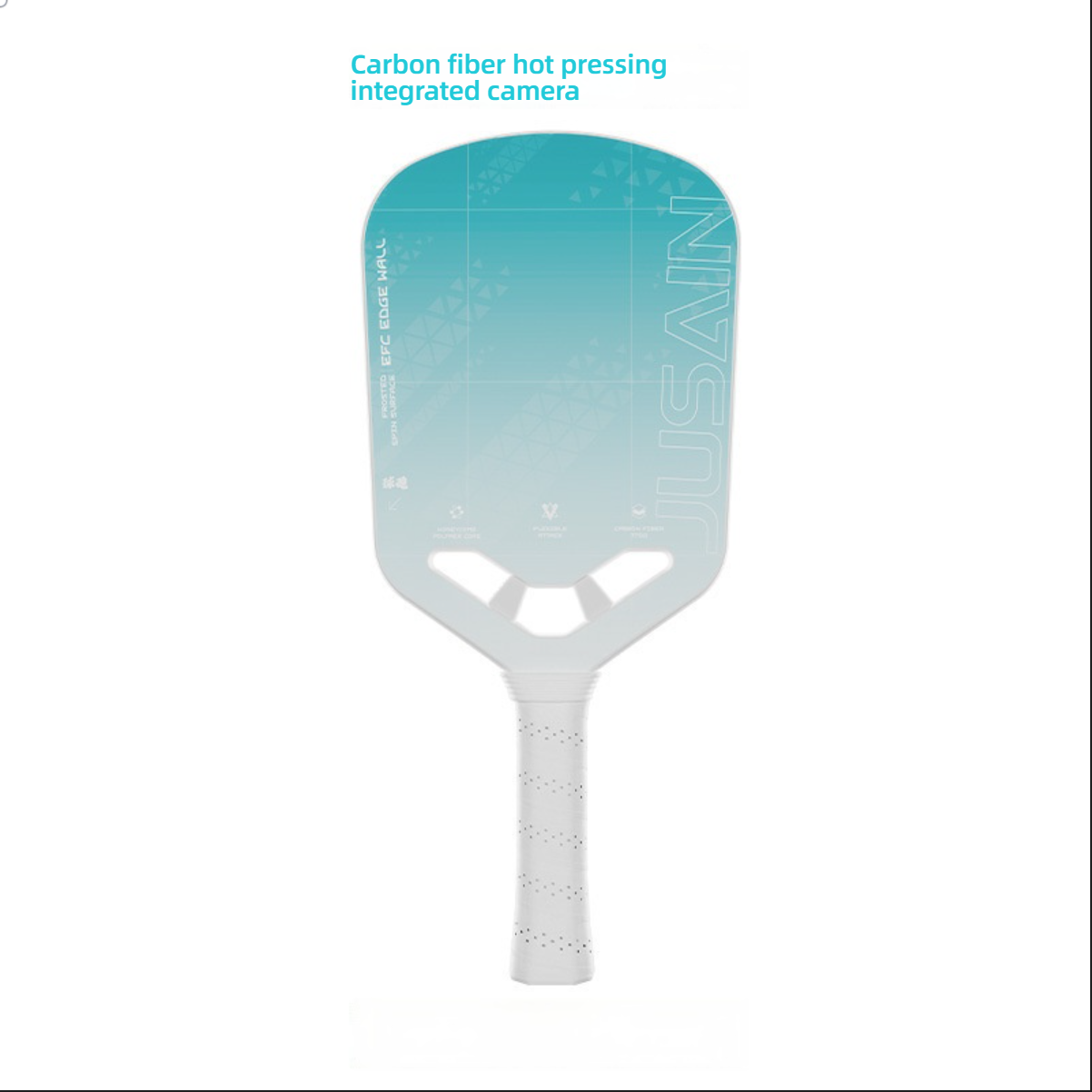 Gradient blue T700 carbon fiber paddle with one-piece molding, an ideal choice for which pickleball paddle is best for me.