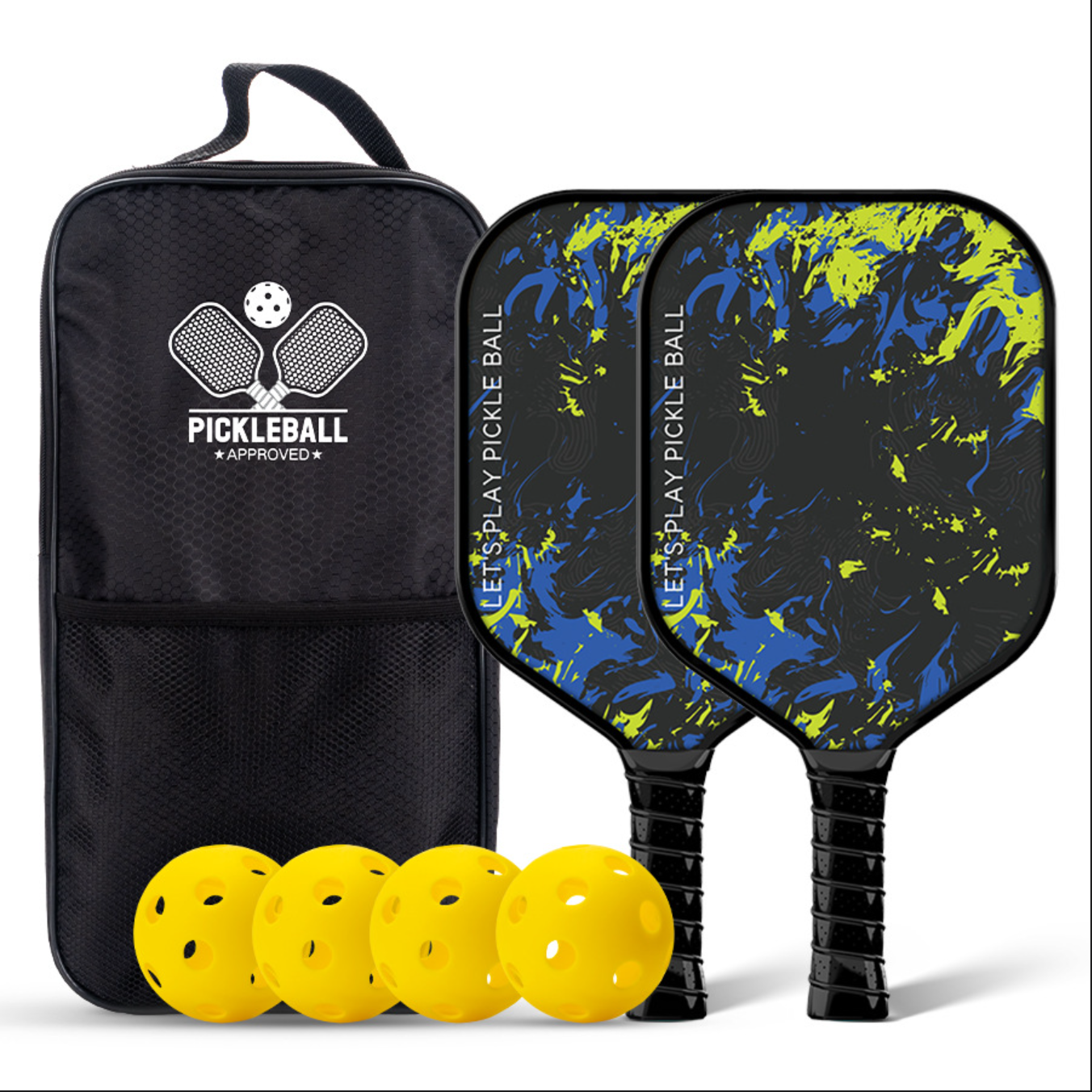 How do i choose a pickleball paddle for beginners? Xephira lightning graffiti for great pop and control.
