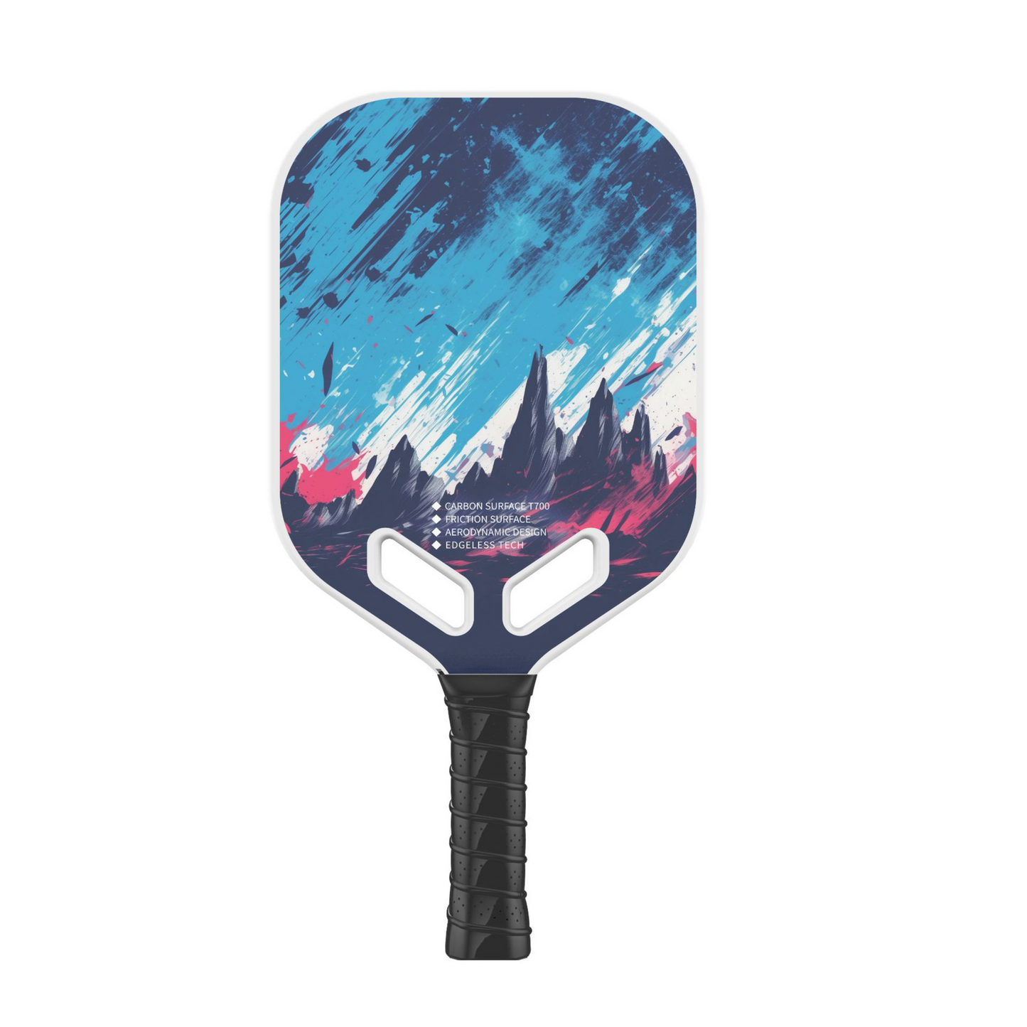 T700 carbon surface with mountain art and edgeless tech. If you are looking for where to buy a pickleball paddle that combines style and power, this is the best paddle for pickleball.