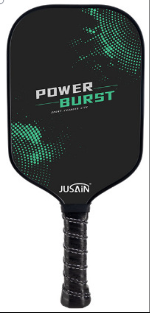EN: Which pickleball paddle is best for me for green energy? USP: Power-themed green graphic.