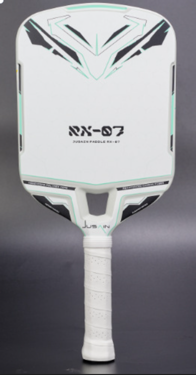 RX-07 professional white paddle, 16mm thickness for players asking which pickleball paddle to buy.