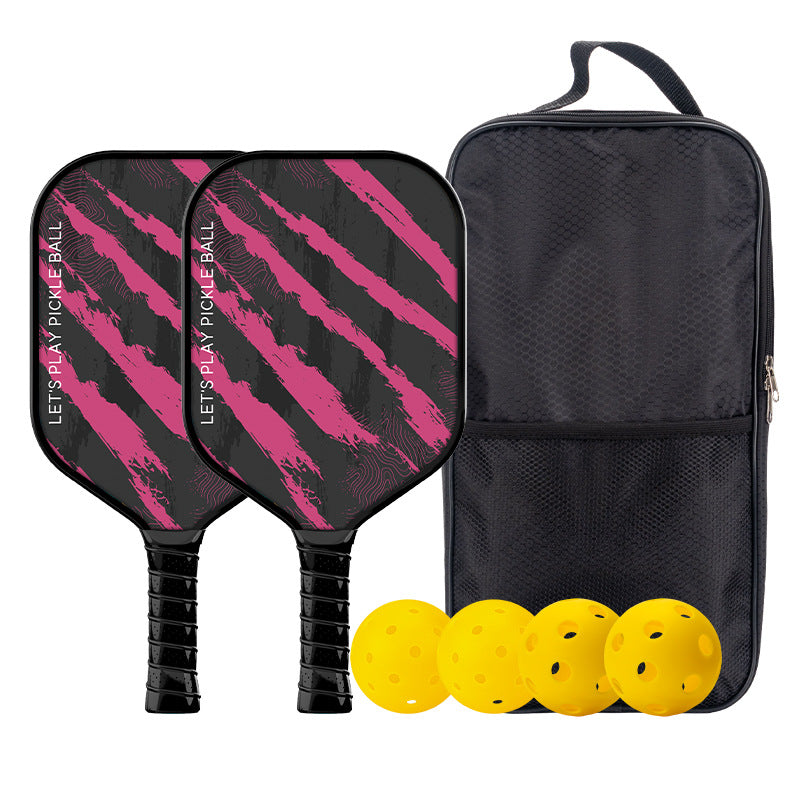[Dynamic/Scratch] Rose red dynamic slanted lines. For where to buy a pickleball paddle, we offer this durable, well-coated sports equipment.