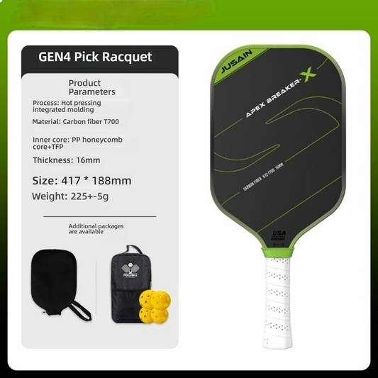 Green model parameters. Providing a what is a good pickleball paddle for beginners, T700 material offers excellent feedback and feel.