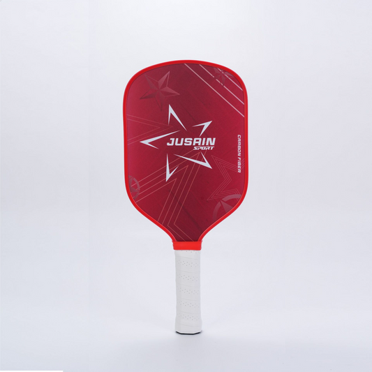 Red star paddle designed for beginners, solving how do i choose a pickleball paddle for beginners. Lightweight and durable, it's a top choice for which pickleball paddle to buy.