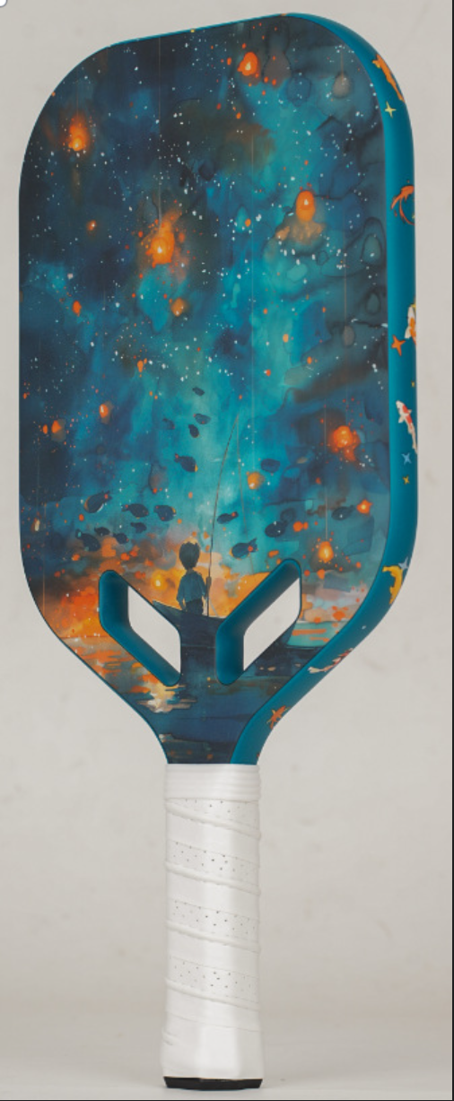 16mm starry sea art design, USP: Unique aesthetics for where to get pickleball paddles.