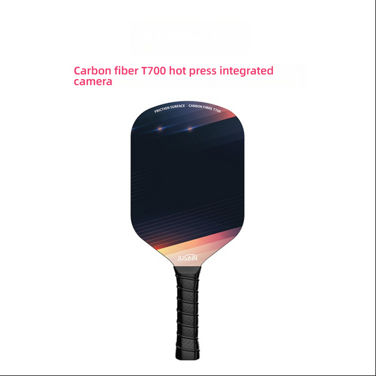 T700 carbon fiber friction surface in black for maximum spin. Great for those asking which pickleball paddle to buy or what is a good pickleball paddle for beginners.