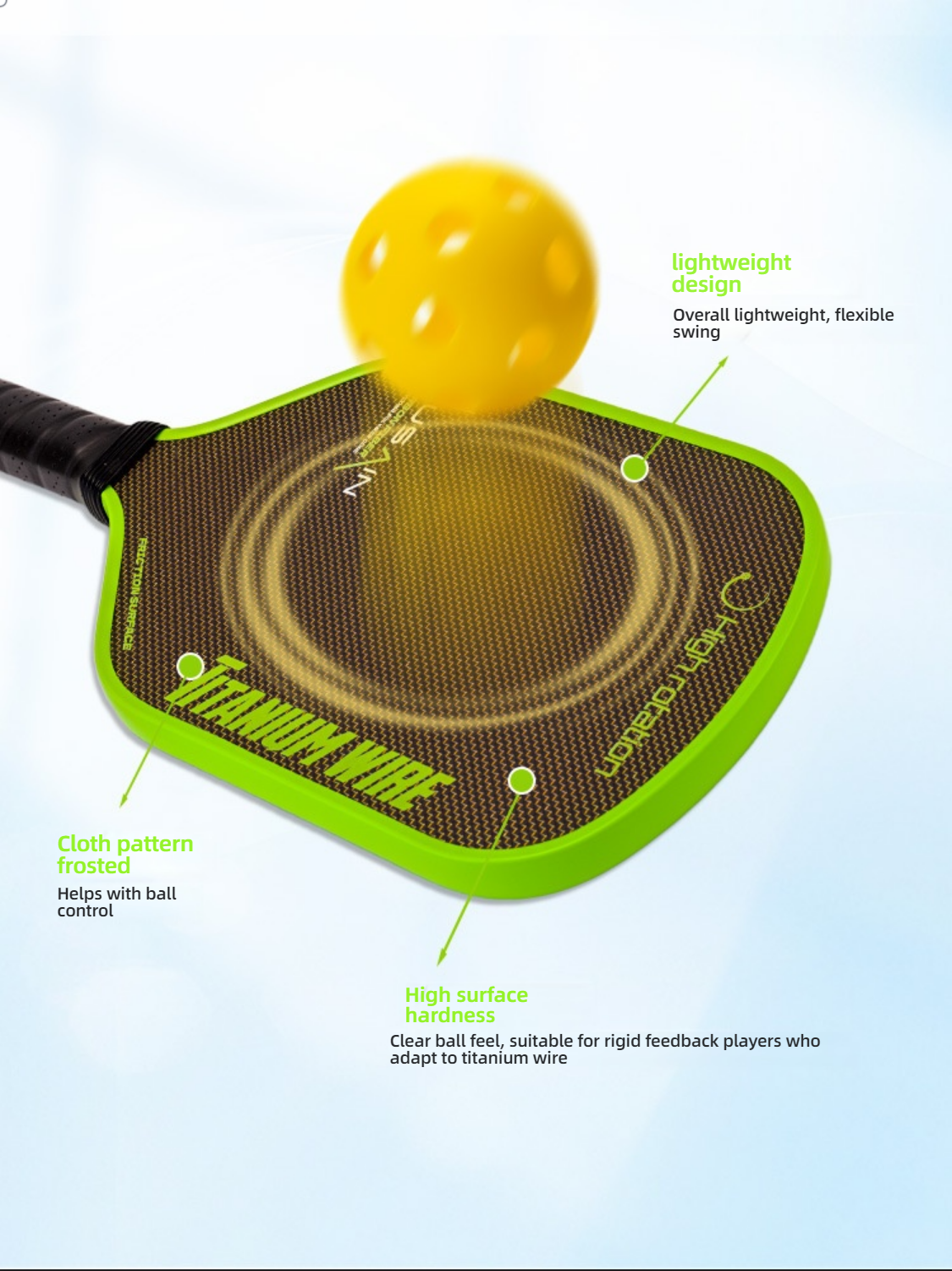 Lightweight design for flexible swings, making it what is a good pickleball paddle for beginners and intermediate players seeking rigid feedback.
