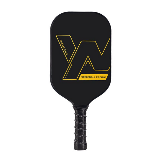Xephira yellow graphic paddle with TPU edge. What is a good pickleball paddle for beginners seeking a lightweight and protective design?